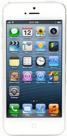 Смартфон Apple iPhone 5 64Gb White & Silver - Конаково