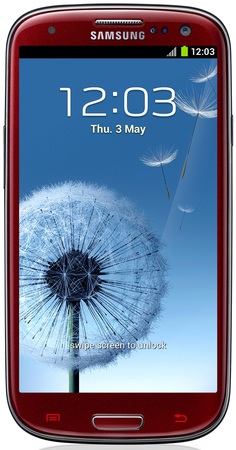 Смартфон Samsung Galaxy S3 GT-I9300 16Gb Red - Конаково